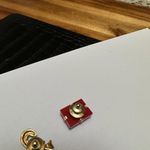 Lot Of 2 Signed Avon Brooch Tack Lapel Pin Gold Tone Photo 4
