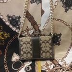 Coach NWOT Authentic Coated Canvas Signature Mini Wallet w Leather Photo 3