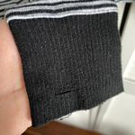 Urban Outfitters  Black & White Long Sleeve Mockneck Crop Medium Photo 2