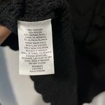 Rachel Parcell Black Pointelle Ruffle Lacy Knit Pullover Sweater, Size XL Photo 10