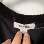 Garage Black Long Sleeve Cropped Photo 1