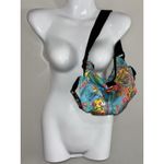 Ralph Lauren Lauren Vintage Nylon Paisley Multicolor 90s Y2K Shoulder Bag Purse Photo 2