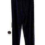 Jantzen Womens Swim Wide Leg Cover Up Pants Size M Black High Rise Pull On Photo 6
