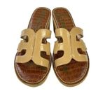 Sam Edelman  Regis Wedge Platform Tan Sandals Womens Size 8.5M‎ Photo 4