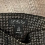 Rachel Zoe  houndstooth gold black skinny pull on pants Photo 2