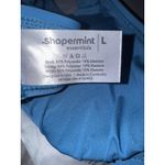 Brand New Shapermint Essentials Women's Large Green/Blue Halter Bikini Top Full Green Photo 6