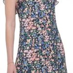 Tommy Hilfiger Size 10 Floral Printed Flutter Sleeve Tiered Ruffle Trim Dress Photo 0