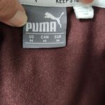 Puma Modern Sport Crew Maroon Activewear Sweatshirt Size Medium Photo 4