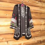 John Mark  Embroidered Kimono Cardigan Top Photo 1