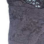 Maurice's  Black Lace Sleeveless Shirt Ruched Sides V-neck V-back Photo 9