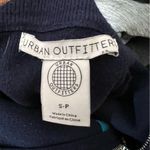 Urban Outfitters  1/4 Zip Pullover Rainbow Striped Sweater Photo 5