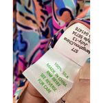 Lilly Pulitzer Bait & Switch Silk Dune Tank Size S Luxury Old Money Resort Wear Photo 6