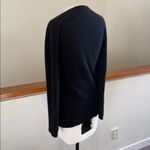 Saks 5th Avenue Saks Fifth Avenue v neck black pure cashmere cardigan size small Photo 5