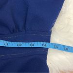 Vintage 60’s JC Penny Fashions Navy Double Dagger Collar Leisure Dress 13 Blue Photo 9