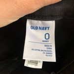 Old Navy Black Sweetheart Jeans Womens 0 Short Skinny High Rise Denim Zip Fly Photo 3