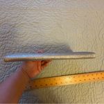 INC International Concepts Glittering Silver Clutch Photo 8