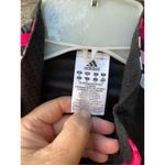 Adidas size S lightweight running jacket reflective stripes Photo 4