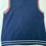 #136 BOUTIQUE Navy Bear Vest Blue Size L Photo 7