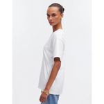 Madewell NWT  Cotton Relaxed Oversized Tee - Size Small Photo 2