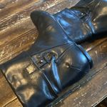 Costume National convertible Leather Bootie Boots Black Size 7.5 Photo 11