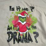 Gildan Funny The Grinch Christmas Am I A Drama Sweatshirt Large Photo 1
