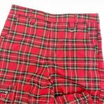 Hot Topic Red Plaid Jogger Cargo Pants Grunge Goth Punk Retro Photo 4