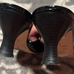 Brighton  black leather kitten heel. Excellent co ditto.  Size 9 Photo 3