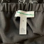 Leith Black Floral Print Sweatheart Neckline Cropped Top Size Medium Photo 6