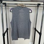 Eddie Bauer  Vest Wool Alpaca Faux Fur Preppy Casual Outdoor Collegiate Camping Photo 3