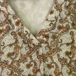 Entro Cap Sleeve Oversized Patterned Top Size Small Photo 4