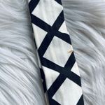 Forever 21 Black and White Graphic Diamond Pattern Pinafore Dress Photo 9