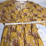 Band of Gypsies  Ella Dress Bohemian Floral Pattern V Neck Size Small Photo 6