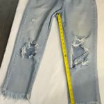 Kendall + Kylie High Waist Distressed Raw Hem Dad Jean 25 Casual Boho Festival Photo 6