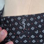 Vamp Vintage Black Patterned Flare Pants Corporate Goth 90s/Y2K Size Medium Photo 5