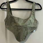 Pretty Little Thing  Acid Green Corset Top Photo 0