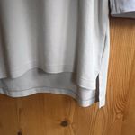 Athleta  Tan & White Harlow Hybrid Puff Sleeve Shirt  Photo 6