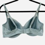 Thirdlove  Luxe Lace Demi Bra Womens 36E Sage Eyelet Underwire Lace Adjustable Photo 1