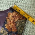 Vintage Best American Clothing Co Floral Vest Fits Womens Small Medium Satin Purple Photo 6