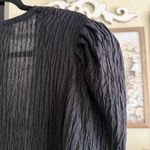 Black High Low Open Front Cardigan Women’s Size XL High Low Layering Piece Photo 5