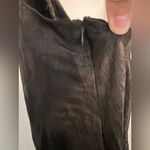 Chic Black Mini Dress with Spaghetti Straps Size L Photo 4