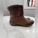 Merrell  Tan and Burgundy Outdoor Boots Photo 1