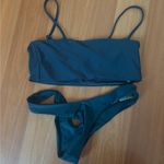 Zaful  Bikini Set Green Bandeau Photo 0