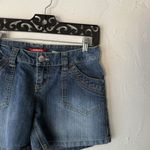 Unionbay Y2k Shorts 7 Blue Denim Stretch Casual Jean Pockets Mid Rise Utility Photo 1