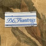 Vintage 90s Floral Maxi Dress XL Beige Pink Tapestry Floral Short Sleeve Tan Photo 7