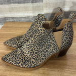 Dolce Vita Samy Cheetah Print Ankle Boot Size 6‎ Brown Photo 0