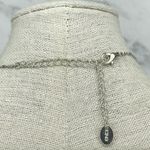 Icing Silver Tone Rhinestone Drop Necklace Photo 4