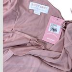 Birdy Grey  NWT Cindy Chiffon Dusty Rose Gown Dress Small Photo 1