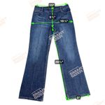 J.Jill Left Hand Twill Mid Rise Boot Cut Jeans Stretch 29.5”Inseam Size 8P Photo 4