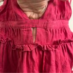Cami NYC  Doris Pink Linen Halter Mini Dress Size Small Photo 6