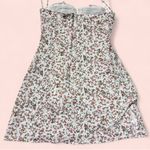 Princess Polly  Women’s Acer Floral Mini Dress White Pink size 4 Halter Coquette Photo 1